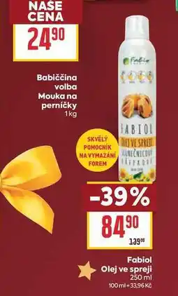 Billa Fabiol Olej ve spreji nabídka