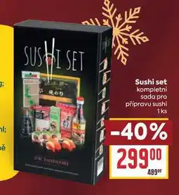 Billa Sushi set kompletní sada pro přípravu sushi 1ks nabídka
