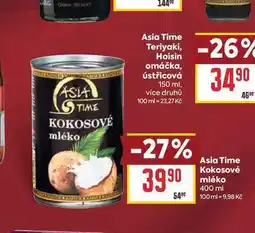 Billa Asia Time Kokosové mléko nabídka