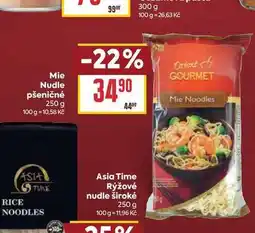 Billa Asia Time Rýžové nudle široké nabídka