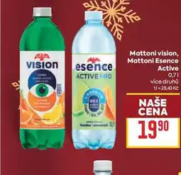 Billa Mattoni vision, Mattoni Esence Active nabídka