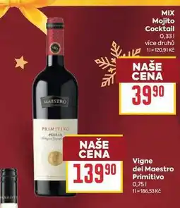 Billa Vigne del Maestro Primitivo nabídka