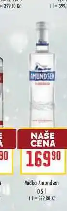 Billa Vodka Amundsen nabídka