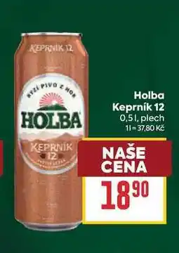 Billa Holba Keprník 12 0,51, plech nabídka