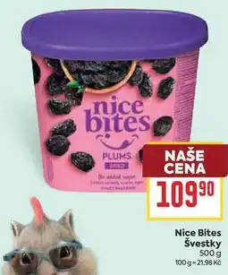 Billa Nice Bites Švestky nabídka