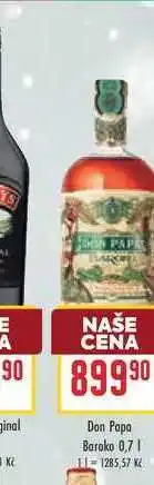 Billa Don Papa Baroko nabídka