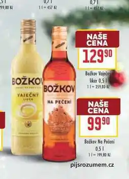 Billa Božkov Na Pečení nabídka