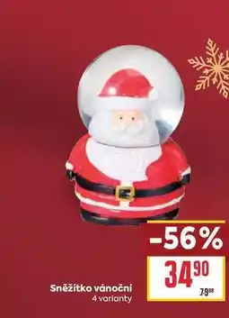 Billa Sněžítko vánoční 4 varianty nabídka