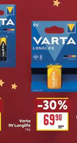 Billa Varta 9V Longlife 1ks nabídka