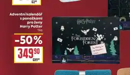 Billa Adventní kalendář s ponožkami pro ženy Harry Potter 1ks nabídka