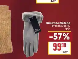 Billa Rukavice pletené 4 varianty barev 1 pár nabídka