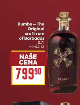 Billa Bumbu - The Original craft rum of Barbados nabídka