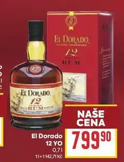 Billa El Dorado 12 YO nabídka