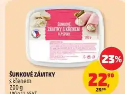 Penny Market ŠUNKOVÉ ZÁVITKY s křenem nabídka