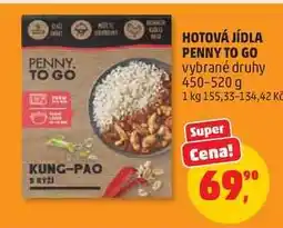Penny Market HOTOVÁ JÍDLA PENNY TO GO vybrané druhy nabídka