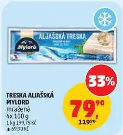 Penny Market TRESKA ALJAŠSKÁ MYLORD mražená nabídka