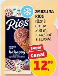 Penny Market ZMRZLINA RIOS různé druhy nabídka