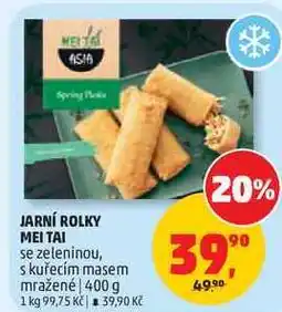 Penny Market JARNÍ ROLKY MEI TAI se zeleninou, s kuřecím masem mražené nabídka