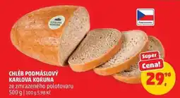 Penny Market CHLÉB PODMÁSLOVÝ KARLOVA KORUNA nabídka