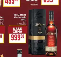 Billa Ron Zacapa Centenario 23YO nabídka