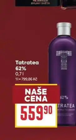 Billa Tatratea 62% nabídka
