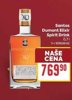 Billa Santos Dumont Elixir Spirit Drink nabídka