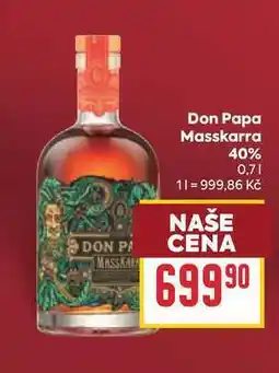 Billa Don Papa Masskarra 40% nabídka