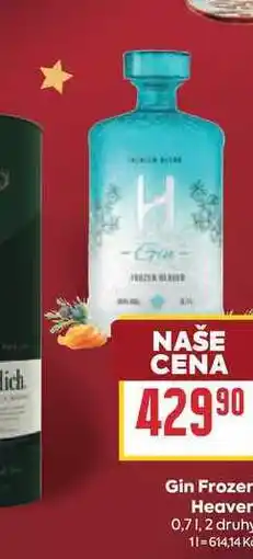 Billa Gin Frozen Heaven nabídka