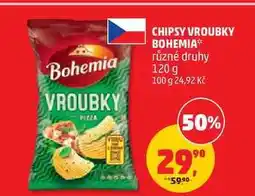 Penny Market CHIPSY VROUBKY BOHEMIA různé druhy nabídka