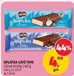 Penny Market OPLATKA CAFÉ TIME různé druhy nabídka
