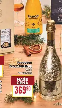 Billa Prosecco D.O.C.18K Brut nabídka