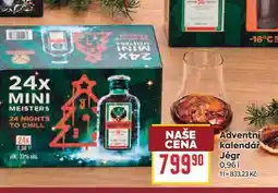 Billa Adventni kalendář Jégr nabídka