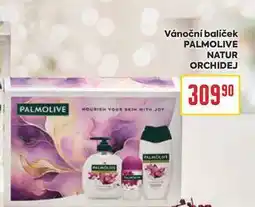 Billa Vánoční balíček PALMOLIVE NATUR ORCHIDEJ nabídka