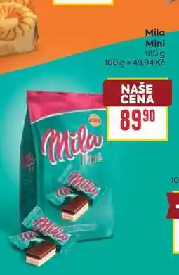 Billa Mila Mini nabídka