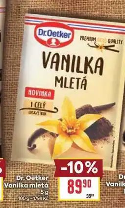 Billa Dr. Oetker Vanilka mletá nabídka