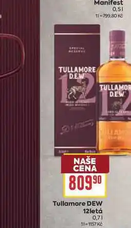 Billa Tullamore DEW 12letá 0,71 nabídka