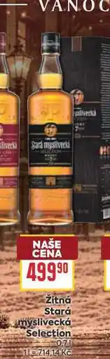 Billa Žitná Stará myslivecká Selection nabídka