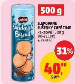 Penny Market SLEPOVANÉ SUŠENKY CAFÉ TIME kakaové nabídka