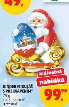 Penny Market KINDER MIKULÁŠ S PŘEKVAPENÍM nabídka