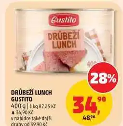 Penny Market DRŮBEŽÍ LUNCH GUSTITO nabídka