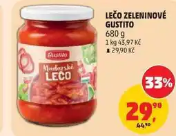 Penny Market LEČO ZELENINOVÉ GUSTITO nabídka
