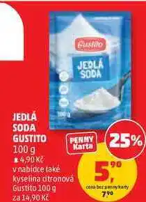 Penny Market JEDLÁ SODA GUSTITO nabídka
