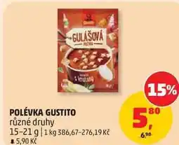 Penny Market POLÉVKA GUSTITO různé druhy nabídka