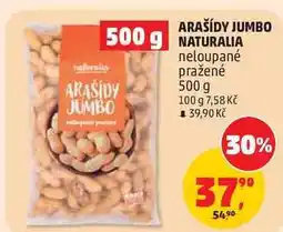 Penny Market ARAŠÍDY JUMBO NATURALIA nabídka