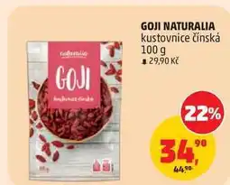 Penny Market GOJI NATURALIA kustovnice čínská nabídka