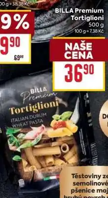Billa BILLA Premium Tortiglioni nabídka