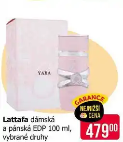 Teta Lattafa dámská a pánská EDP 100 ml, vybrané druhy nabídka