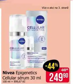 Teta Nivea Epigenetics Cellular sérum nabídka