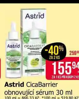 Teta Astrid CicaBarrier obnovující sérum nabídka