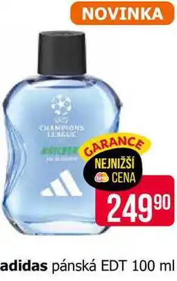 Teta adidas pánská EDT nabídka